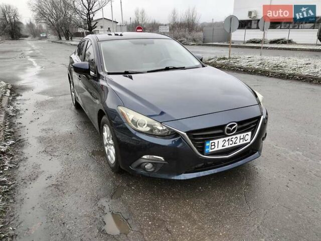Синий Мазда 3, объемом двигателя 2 л и пробегом 130 тыс. км за 10500 $, фото 7 на Automoto.ua