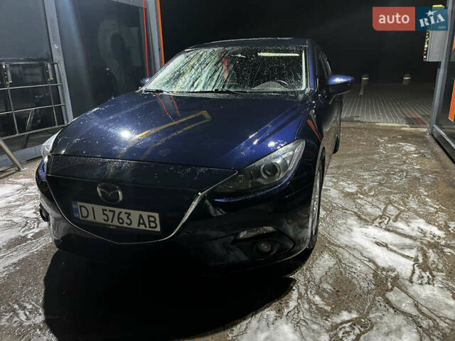 Синий Мазда 3, объемом двигателя 2 л и пробегом 190 тыс. км за 9200 $, фото 1 на Automoto.ua