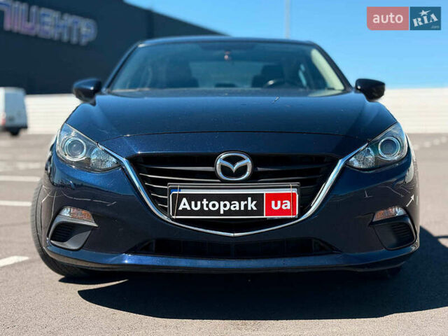 Синий Мазда 3, объемом двигателя 1.6 л и пробегом 141 тыс. км за 9440 $, фото 1 на Automoto.ua