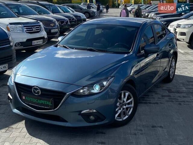 Синий Мазда 3, объемом двигателя 1.5 л и пробегом 222 тыс. км за 10990 $, фото 1 на Automoto.ua
