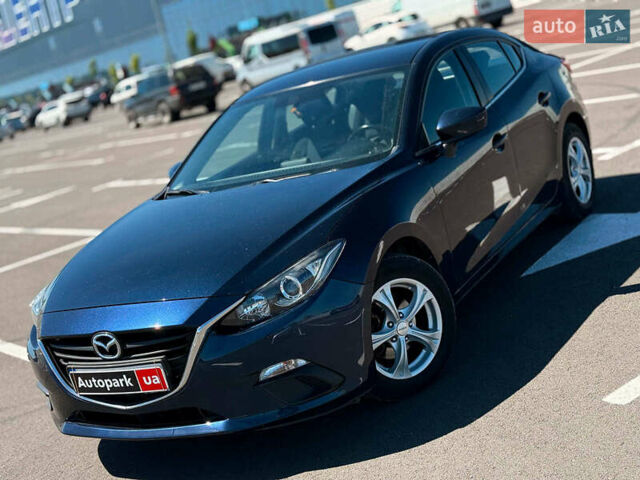 Синий Мазда 3, объемом двигателя 1.6 л и пробегом 141 тыс. км за 9440 $, фото 2 на Automoto.ua
