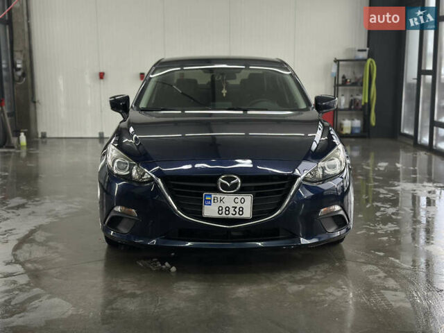 Синий Мазда 3, объемом двигателя 2 л и пробегом 158 тыс. км за 10500 $, фото 1 на Automoto.ua