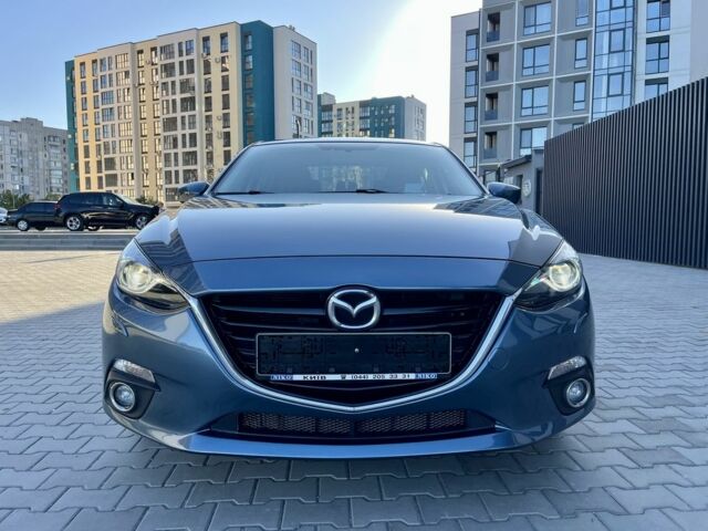 Синий Мазда 3, объемом двигателя 1.5 л и пробегом 141 тыс. км за 13300 $, фото 3 на Automoto.ua