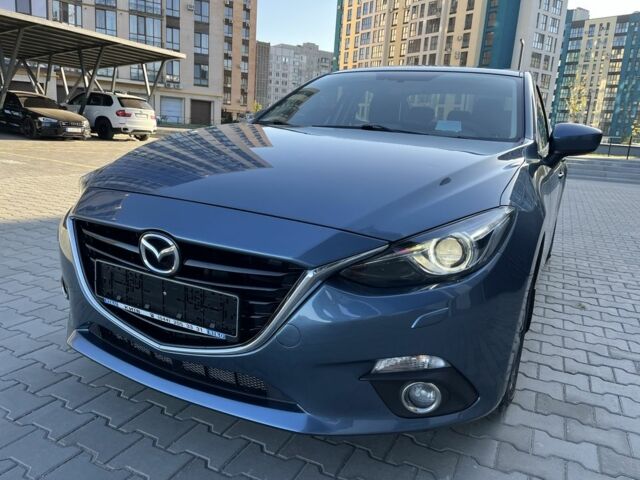 Синий Мазда 3, объемом двигателя 1.5 л и пробегом 141 тыс. км за 13300 $, фото 1 на Automoto.ua
