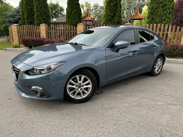 Синий Мазда 3, объемом двигателя 2 л и пробегом 97 тыс. км за 8998 $, фото 1 на Automoto.ua