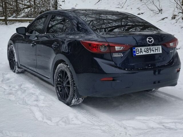 Синий Мазда 3, объемом двигателя 2 л и пробегом 160 тыс. км за 11150 $, фото 1 на Automoto.ua