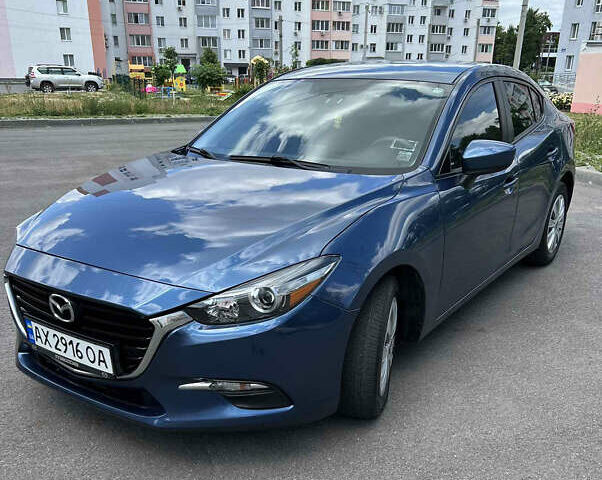 Синій Мазда 3, об'ємом двигуна 2 л та пробігом 58 тис. км за 12500 $, фото 2 на Automoto.ua