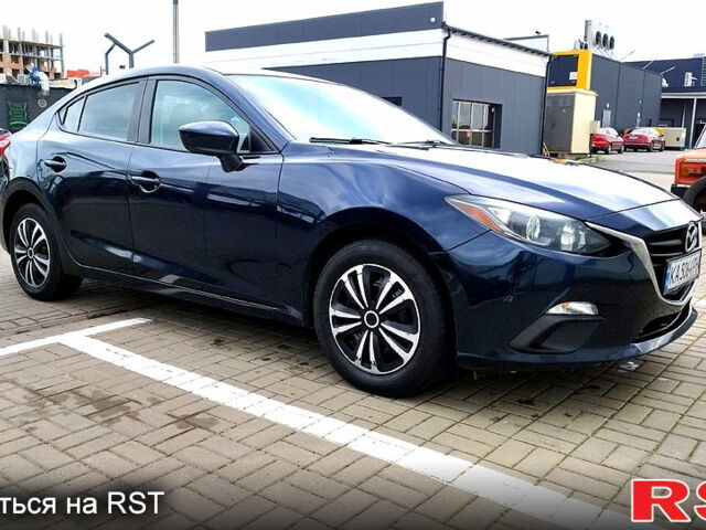 Синий Мазда 3, объемом двигателя 2 л и пробегом 147 тыс. км за 9500 $, фото 1 на Automoto.ua