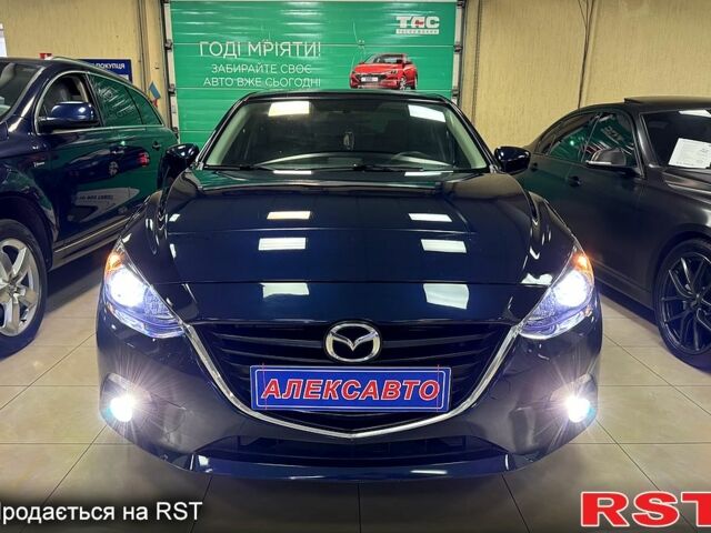 Синій Мазда 3, об'ємом двигуна 2 л та пробігом 160 тис. км за 12000 $, фото 1 на Automoto.ua