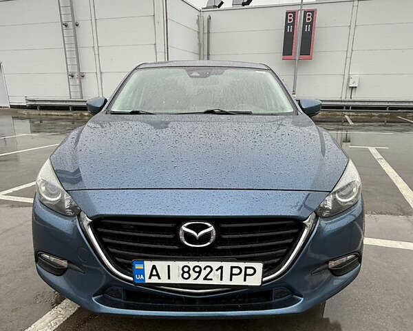 Синий Мазда 3, объемом двигателя 2 л и пробегом 161 тыс. км за 13000 $, фото 3 на Automoto.ua