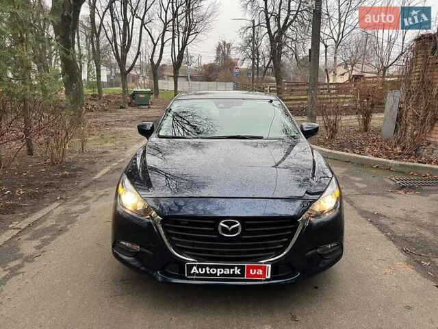 Синий Мазда 3, объемом двигателя 2 л и пробегом 106 тыс. км за 14990 $, фото 1 на Automoto.ua