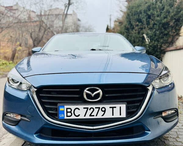 Синий Мазда 3, объемом двигателя 2 л и пробегом 103 тыс. км за 12650 $, фото 1 на Automoto.ua