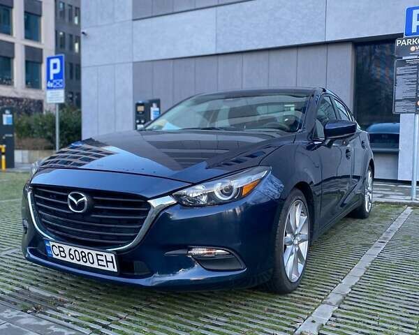 Синий Мазда 3, объемом двигателя 2 л и пробегом 105 тыс. км за 14500 $, фото 1 на Automoto.ua