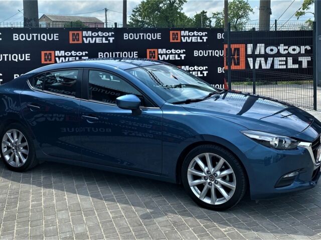 Синий Мазда 3, объемом двигателя 2 л и пробегом 109 тыс. км за 12600 $, фото 1 на Automoto.ua