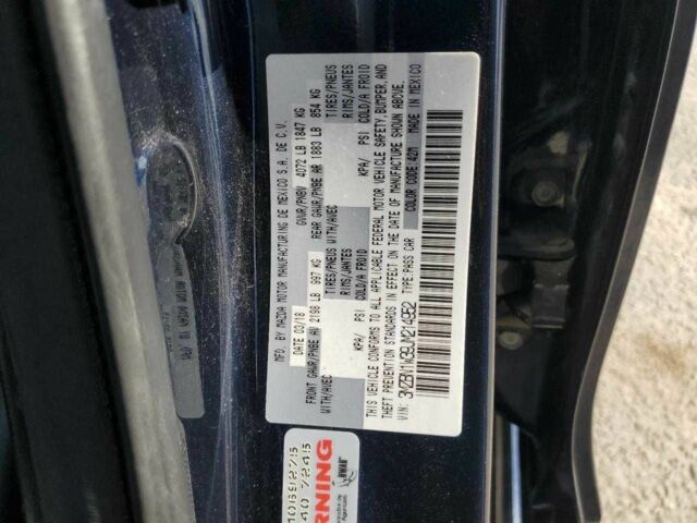 Синий Мазда 3, объемом двигателя 0 л и пробегом 52 тыс. км за 2000 $, фото 11 на Automoto.ua