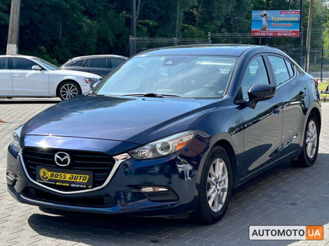 Синий Мазда 3, объемом двигателя 2 л и пробегом 63 тыс. км за 14400 $, фото 2 на Automoto.ua