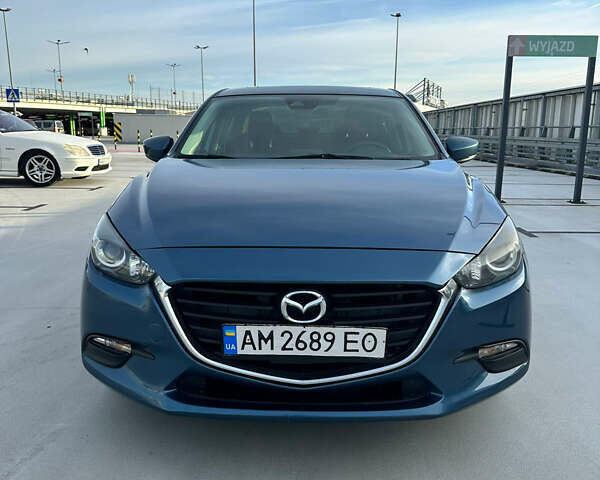 Мазда 3 2018 в Житомире на Automoto.ua Синий Мазда 3, объемом двигателя 2.49 л и пробегом 130 тыс. км за 13500 $, фото 1 на Automoto.ua