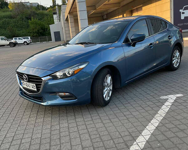 Синий Мазда 3, объемом двигателя 2 л и пробегом 65 тыс. км за 12500 $, фото 1 на Automoto.ua