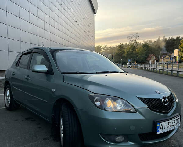 Зеленый Мазда 3, объемом двигателя 1.6 л и пробегом 230 тыс. км за 4499 $, фото 1 на Automoto.ua