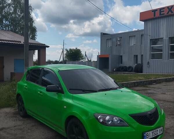 Зелений Мазда 3, об'ємом двигуна 1.4 л та пробігом 260 тис. км за 3200 $, фото 2 на Automoto.ua