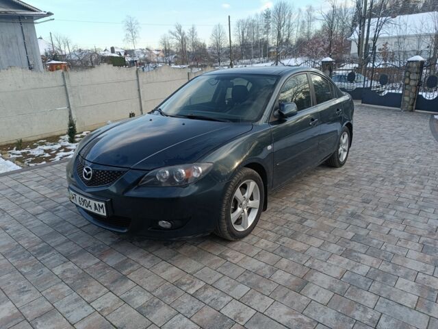 Зеленый Мазда 3, объемом двигателя 1.6 л и пробегом 254 тыс. км за 4300 $, фото 2 на Automoto.ua