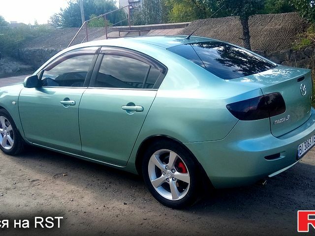 Зелений Мазда 3, об'ємом двигуна 1.6 л та пробігом 210 тис. км за 4999 $, фото 3 на Automoto.ua