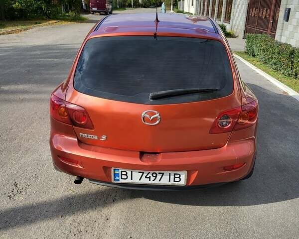 Мазда 3 2005 в Днепре (Днепропетровске) на Automoto.ua Оранжевый Мазда 3, объемом двигателя 1.6 л и пробегом 147 тыс. км за 5000 $, фото 1 на Automoto.ua