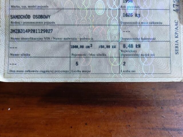 Чорний Мазда 323, об'ємом двигуна 1 л та пробігом 260 тис. км за 450 $, фото 5 на Automoto.ua