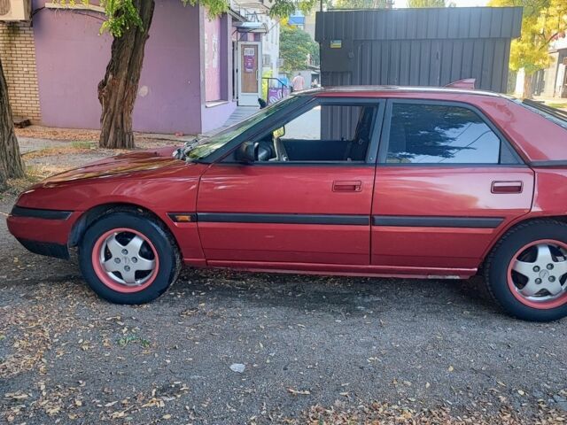 Красный Мазда 323, объемом двигателя 1.8 л и пробегом 444 тыс. км за 1200 $, фото 6 на Automoto.ua