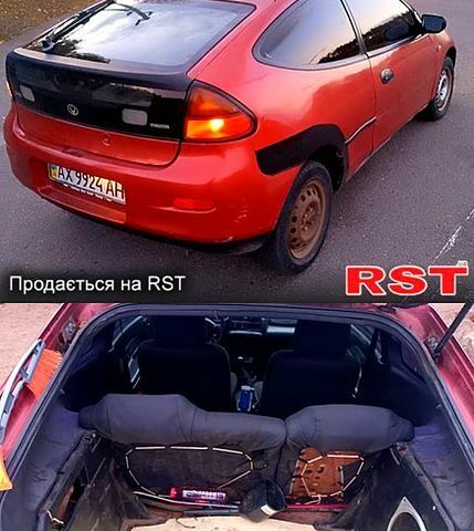 Червоний Мазда 323, об'ємом двигуна 1.5 л та пробігом 344 тис. км за 500 $, фото 3 на Automoto.ua