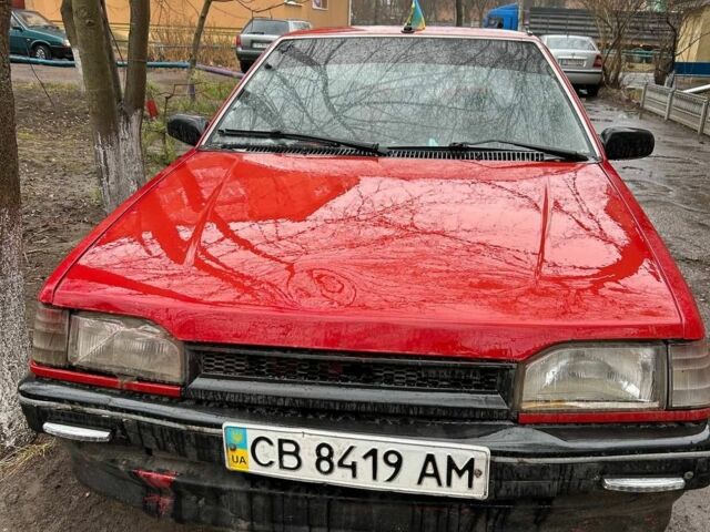 Мазда 323 1988 у Прилуках на Automoto.ua Червоний Мазда 323, об'ємом двигуна 2 л та пробігом 80 тис. км за 991 $, фото 1 на Automoto.ua
