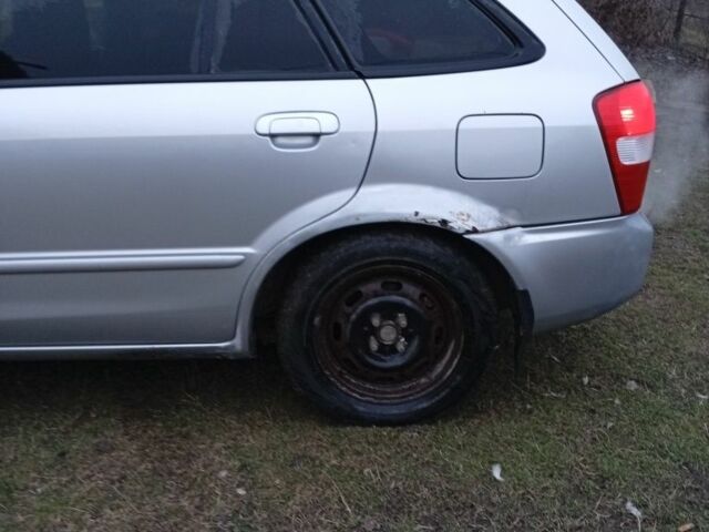 Серый Мазда 323, объемом двигателя 1.6 л и пробегом 360 тыс. км за 3000 $, фото 1 на Automoto.ua