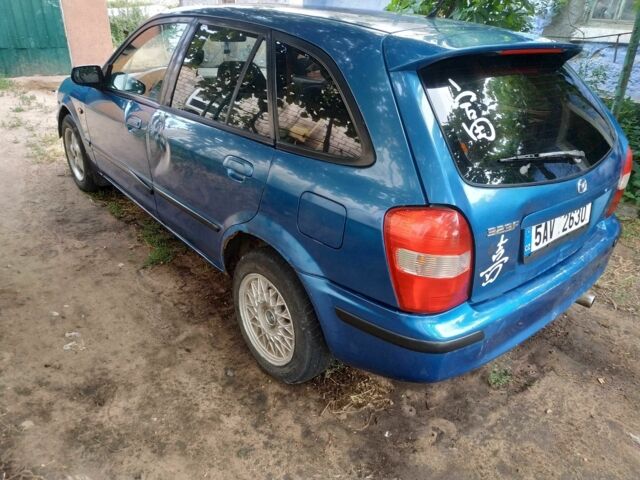 Синий Мазда 323, объемом двигателя 1.5 л и пробегом 3 тыс. км за 618 $, фото 4 на Automoto.ua