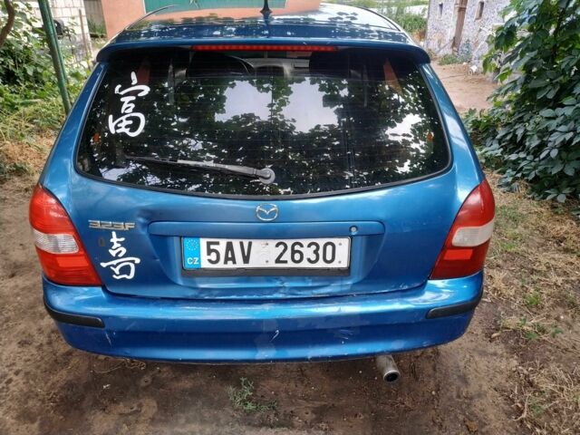 Синий Мазда 323, объемом двигателя 1.5 л и пробегом 3 тыс. км за 618 $, фото 5 на Automoto.ua