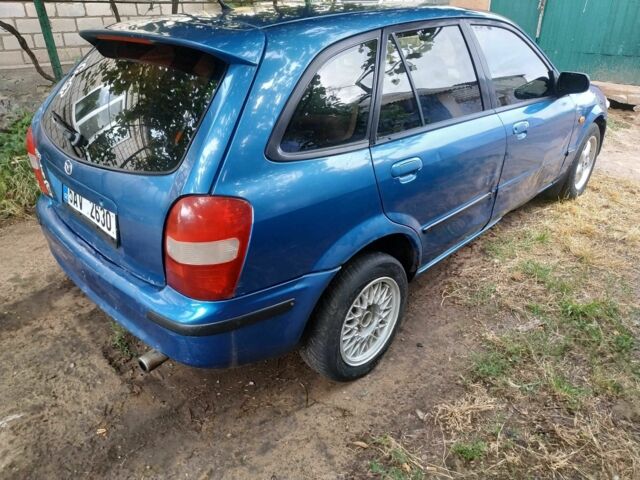 Синий Мазда 323, объемом двигателя 1.5 л и пробегом 3 тыс. км за 618 $, фото 3 на Automoto.ua