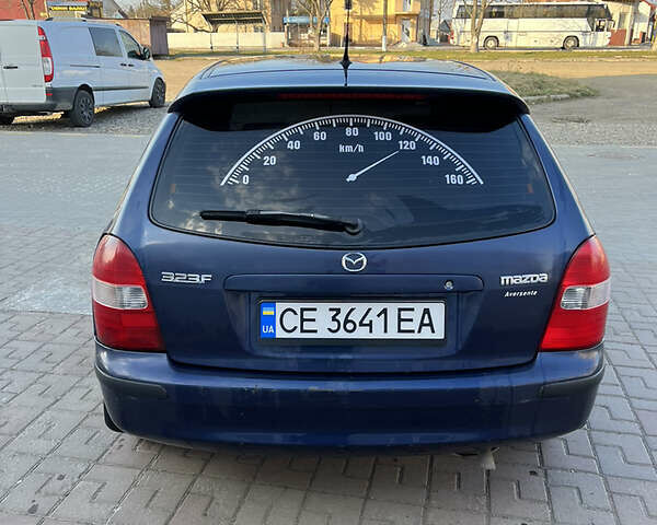 Синий Мазда 323, объемом двигателя 2 л и пробегом 380 тыс. км за 2800 $, фото 2 на Automoto.ua