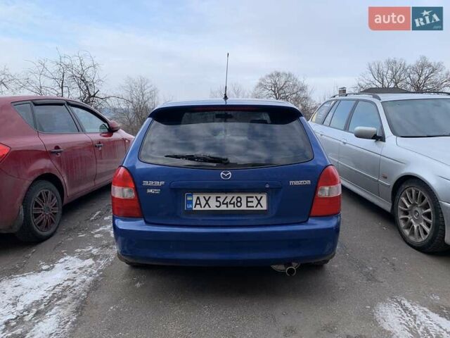 Синій Мазда 323, об'ємом двигуна 1.6 л та пробігом 200 тис. км за 2850 $, фото 2 на Automoto.ua