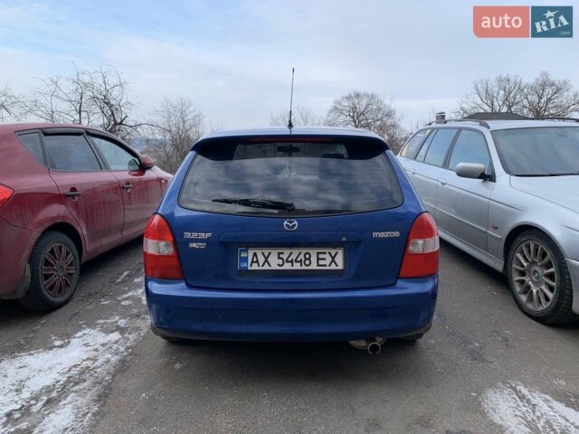 Синій Мазда 323, об'ємом двигуна 1.6 л та пробігом 200 тис. км за 2850 $, фото 1 на Automoto.ua