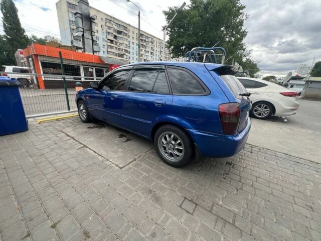 Синий Мазда 323, объемом двигателя 1.6 л и пробегом 174 тыс. км за 3100 $, фото 1 на Automoto.ua