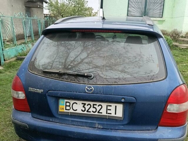 Синий Мазда 323, объемом двигателя 1.5 л и пробегом 410 тыс. км за 1800 $, фото 9 на Automoto.ua
