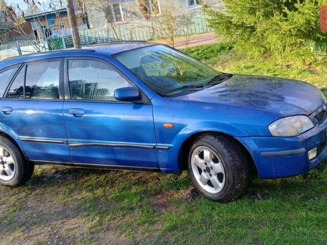 Синий Мазда 323, объемом двигателя 1.5 л и пробегом 410 тыс. км за 1800 $, фото 15 на Automoto.ua
