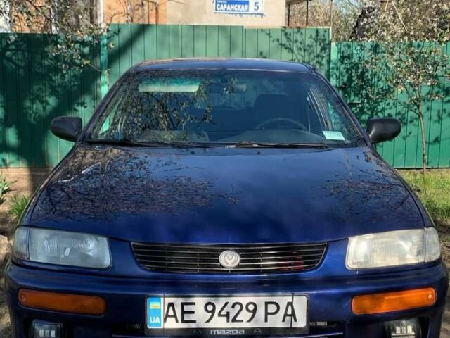 Синий Мазда 323, объемом двигателя 1.5 л и пробегом 419 тыс. км за 2500 $, фото 3 на Automoto.ua