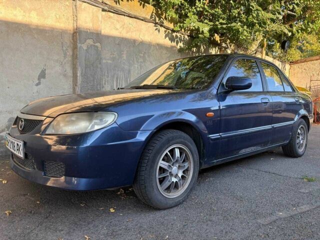 Синий Мазда 323, объемом двигателя 1.6 л и пробегом 400 тыс. км за 2200 $, фото 7 на Automoto.ua