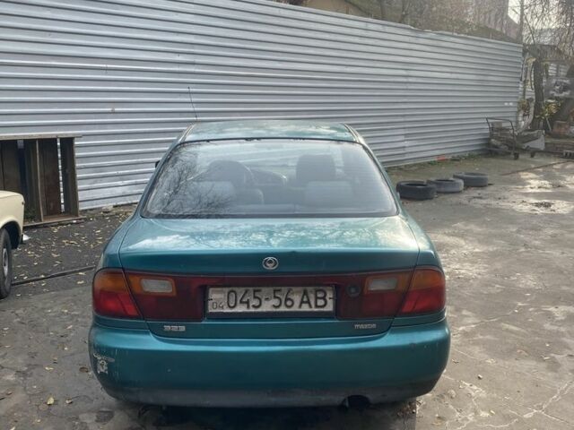 Зеленый Мазда 323, объемом двигателя 1.5 л и пробегом 424 тыс. км за 1500 $, фото 7 на Automoto.ua