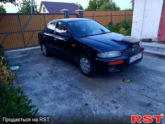 Зеленый Мазда 323, объемом двигателя 1.5 л и пробегом 235 тыс. км за 1600 $, фото 1 на Automoto.ua