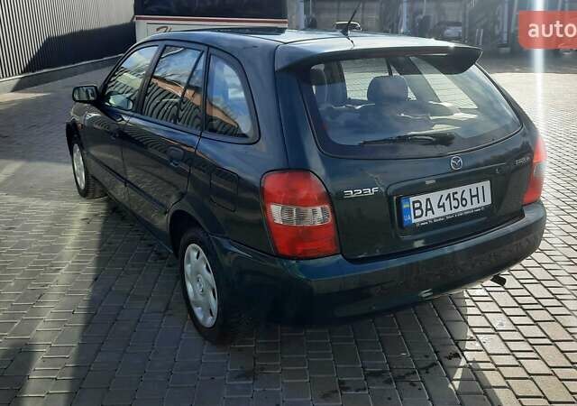 Зелений Мазда 323, об'ємом двигуна 1.3 л та пробігом 167 тис. км за 3473 $, фото 4 на Automoto.ua