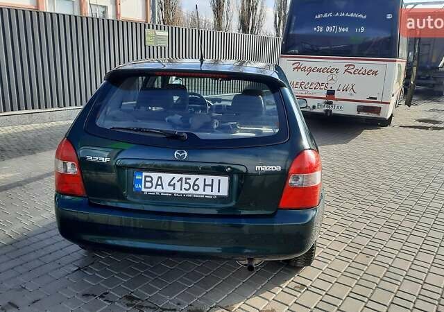 Зелений Мазда 323, об'ємом двигуна 1.3 л та пробігом 167 тис. км за 3473 $, фото 2 на Automoto.ua