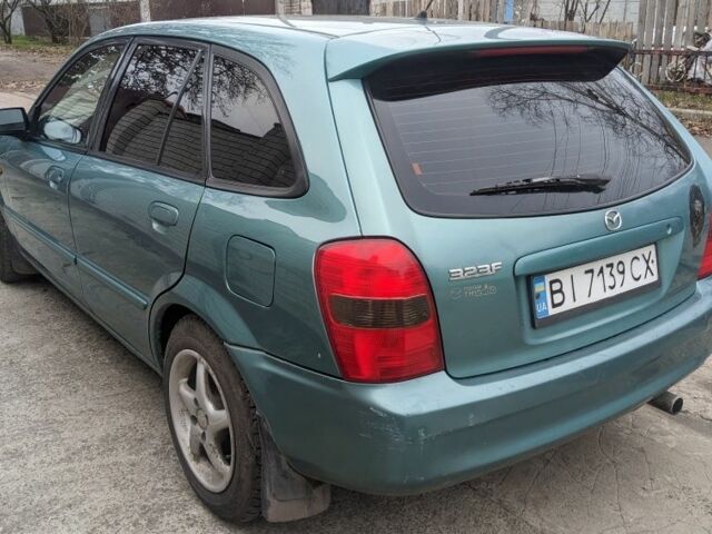 Зеленый Мазда 323, объемом двигателя 1.6 л и пробегом 289 тыс. км за 1999 $, фото 5 на Automoto.ua