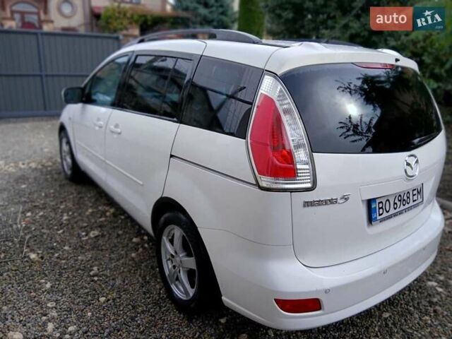 Белый Мазда 5, объемом двигателя 2 л и пробегом 277 тыс. км за 5900 $, фото 2 на Automoto.ua