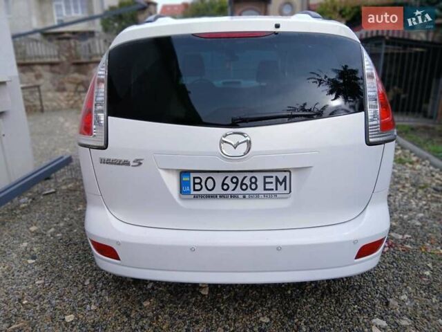Белый Мазда 5, объемом двигателя 2 л и пробегом 277 тыс. км за 5900 $, фото 3 на Automoto.ua